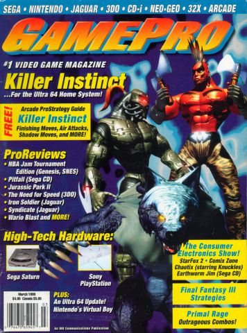 More information about "GamePro Issue 068 (March 1995)"