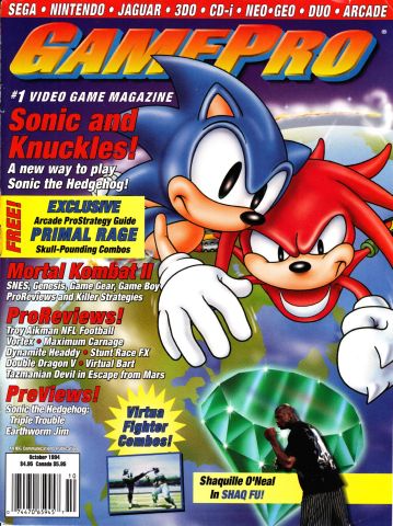 More information about "GamePro Issue 063 (October 1994)"