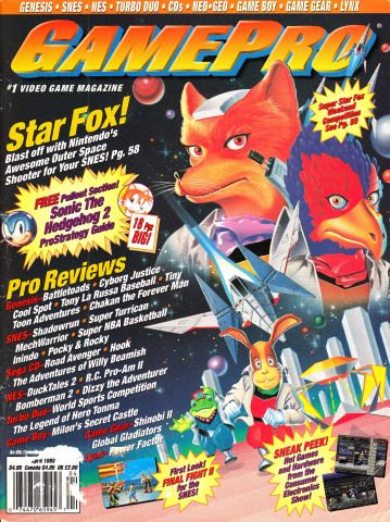 More information about "GamePro Issue 045 (April 1993)"