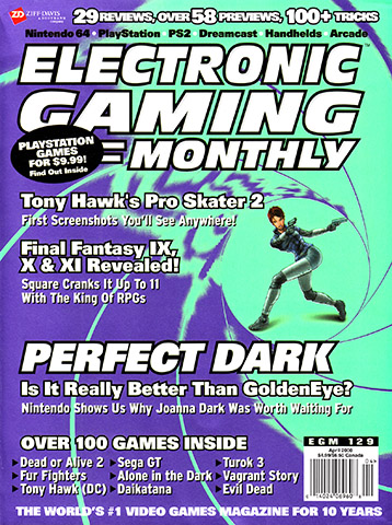 More information about "Electronic Gaming Monthly Issue 129 (April 2000)"