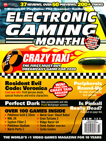 More information about "Electronic Gaming Monthly Issue 127 (February 2000)"