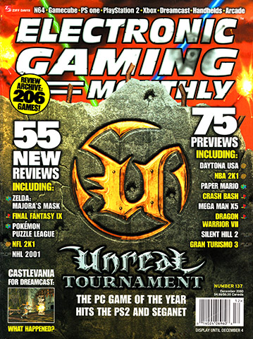 More information about "Electronic Gaming Monthly Issue 137 (December 2000)"