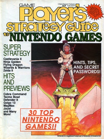 More information about "Game Player's Strategy Guide to Nintendo Games Vol.1 No.02 (1988)"
