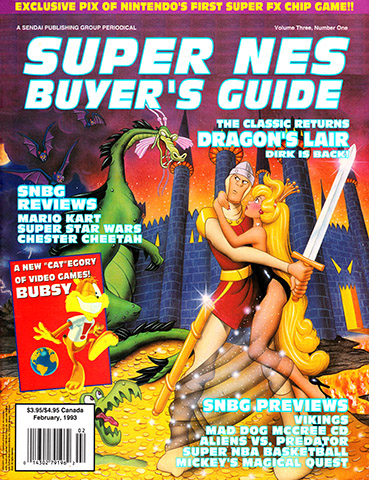 More information about "Super NES Buyer's Guide Volume 3 Number 1 (February 1993)"