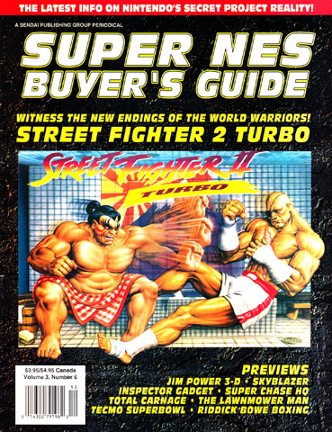 More information about "Super NES Buyer's Guide Volume 3 Number 6 (November 1993)"