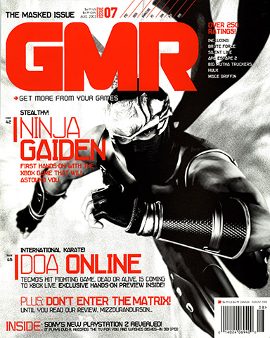 More information about "GMR Issue 07 (August 2003)"