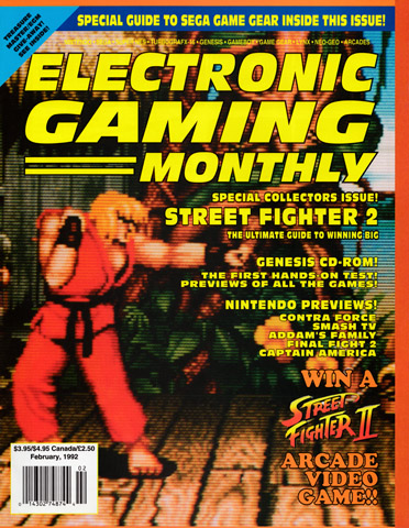 More information about "Electronic Gaming Monthly Issue 031 (February 1992)"