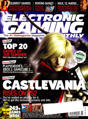 More information about "Electronic Gaming Monthly Issue 168 (July 2003)"