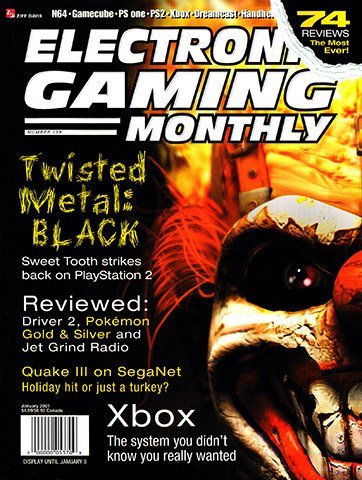 More information about "Electronic Gaming Monthly Issue 138 (January 2001)"