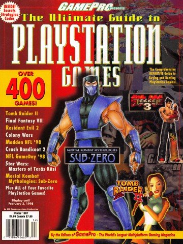 More information about "The Ultimate Guide To Playstation Games Winter 1997"