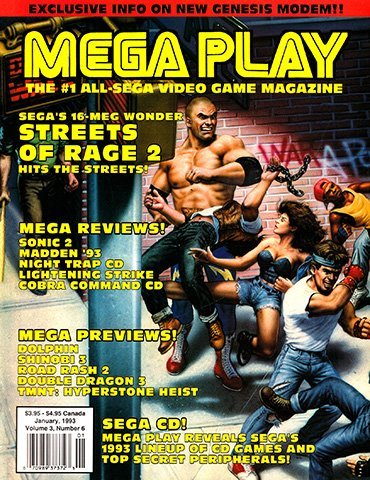 More information about "Mega Play Vol. 3 No. 6 (January 1993)"