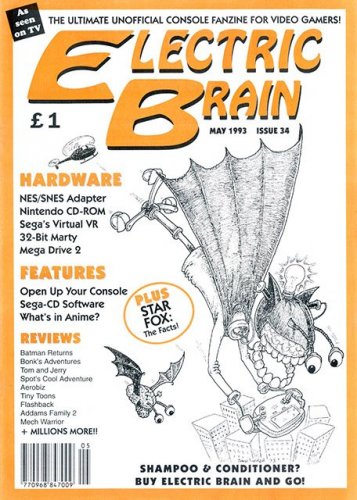 More information about "Electric Brain Issue 34 (May 1993)"