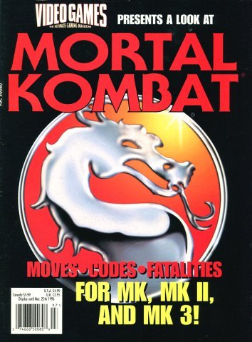 More information about "VideoGames The Ultimate Gaming Magazine Presents A Look At Mortal Kombat"