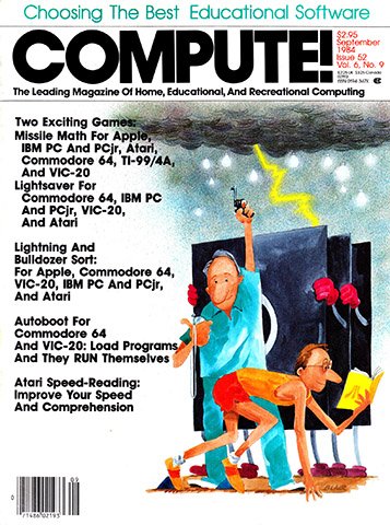 Compute! Issue 052 Vol. 6 No. 9 (September 1984)