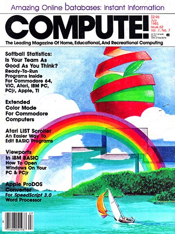 Compute! Issue 062 Vol. 7 No.7 (July 1985)