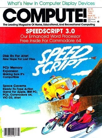 More information about "Compute! Issue 058 Vol. 7 No.3 (March 1985)"