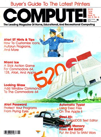 Compute! Issue 073 Vol. 8 No. 6 (June 1986)