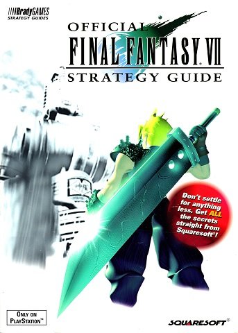 More information about "Final Fantasy VII Official Strategy Guide"