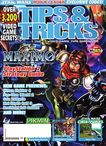 More information about "Tips & Tricks Issue 085 (March 2002)"