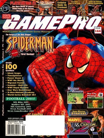 More information about "GamePro Issue 144 (September 2000)"