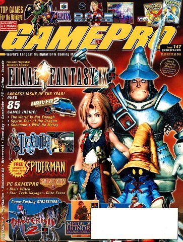 More information about "GamePro Issue 147 (December 2000)"