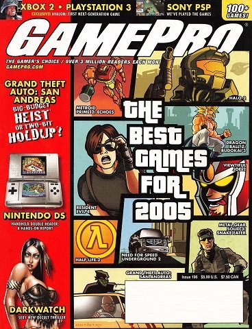 More information about "GamePro Issue 196 (January 2005)"