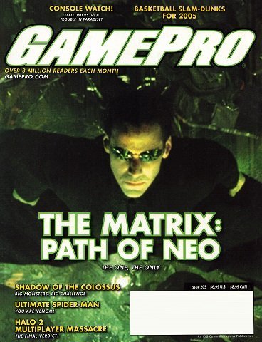 More information about "GamePro Issue 205 (October 2005)"