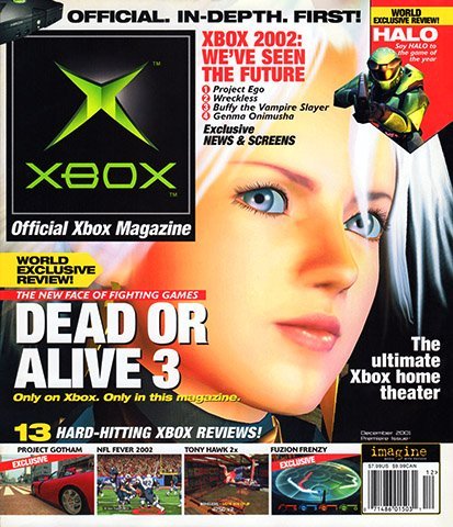 More information about "Official Xbox Magazine Issue 001 (December 2001)"