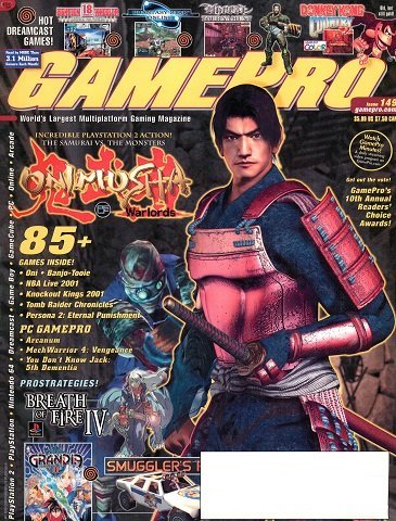 More information about "GamePro Issue 149 (February 2001)"