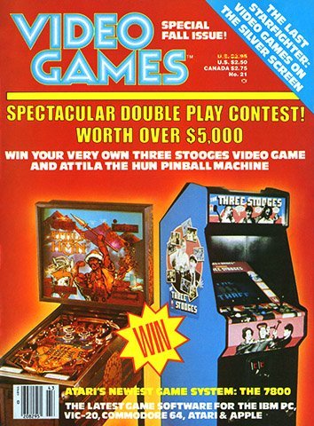 More information about "Video Games Volume 2 Number 9 (Fall 1984)"