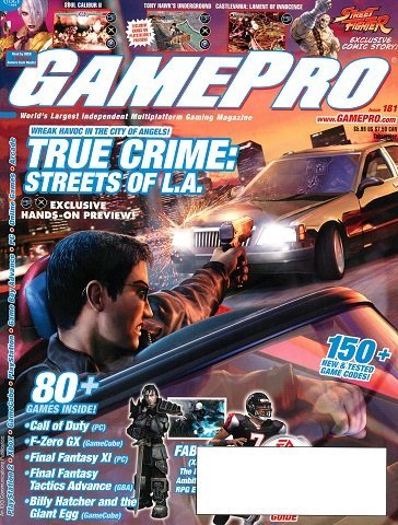 More information about "GamePro Issue 181 (October 2003)"