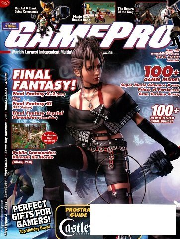 More information about "GamePro Issue 183 (December 2003)"
