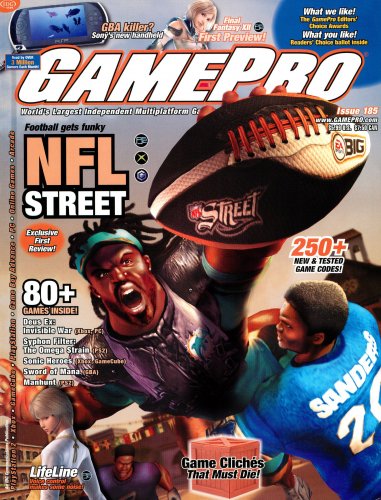 More information about "GamePro Issue 185 (February 2004)"