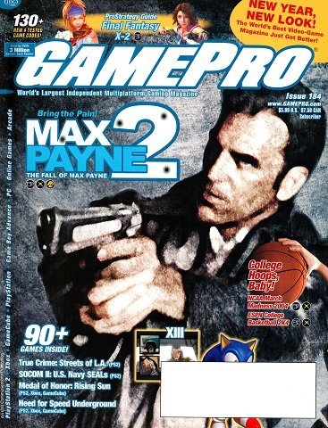 More information about "GamePro Issue 184 (January 2004)"