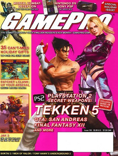 More information about "GamePro Issue 195 (December 2004)"