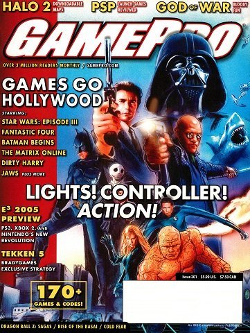 More information about "GamePro Issue 201 (June 2005)"