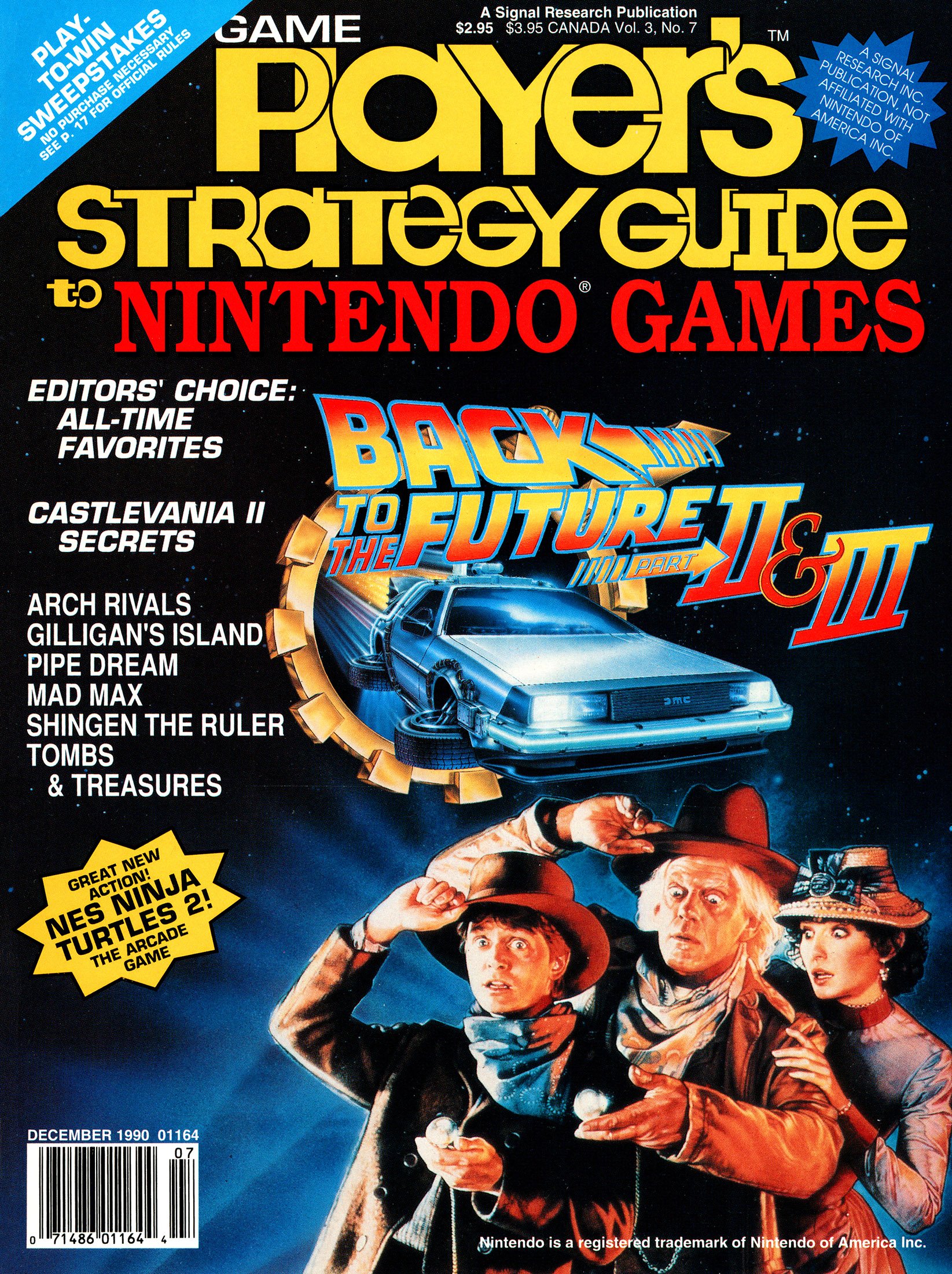 Game Player's Strategy Guide to Nintendo Games Vol.3 No.7 (December 1990)