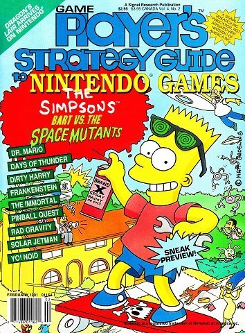 More information about "Game Player's Strategy Guide to Nintendo Games Vol.4 No.02 (February 1991)"