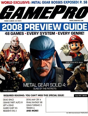 More information about "GamePro Issue 232 (January 2008)"
