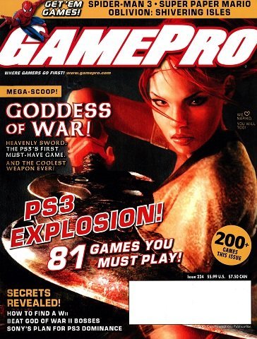 More information about "GamePro Issue 224 (May 2007)"