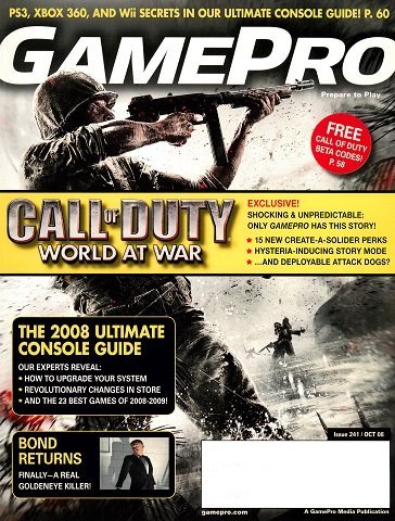 More information about "GamePro Issue 241 (October 2008)"