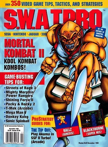 More information about "S.W.A.T.Pro Issue 20 (November 1994)"