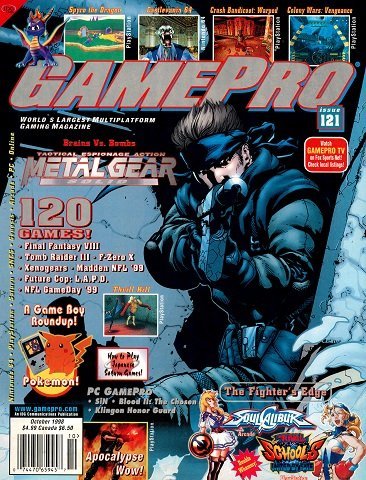 More information about "GamePro Issue 121 (October 1998)"