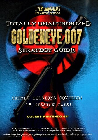 GoldenEye 007 Totally Unauthorized Strategy Guide