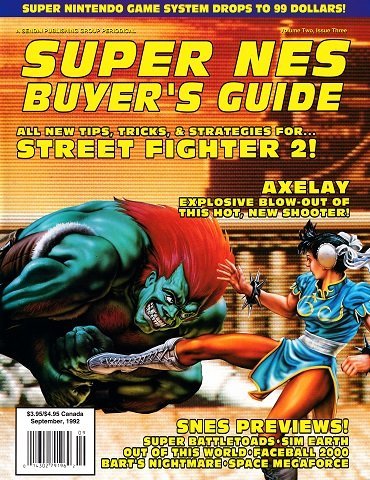 More information about "Super NES Buyer's Guide Volume 2 Number 3 (September 1992)"