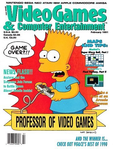 More information about "Video Games & Computer Entertainment Issue 25 (February 1991)"