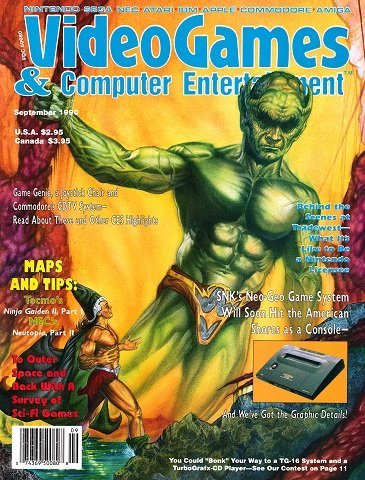 More information about "Video Games & Computer Entertainment Issue 20 (September 1990)"