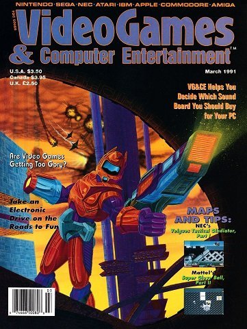 More information about "Video Games & Computer Entertainment Issue 26 (March 1991)"