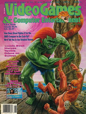 Video Games & Computer Entertainment Issue 41 (June 1992)