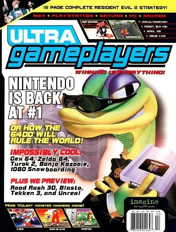 More information about "Ultra Game Players Issue 109 (April 1998)"